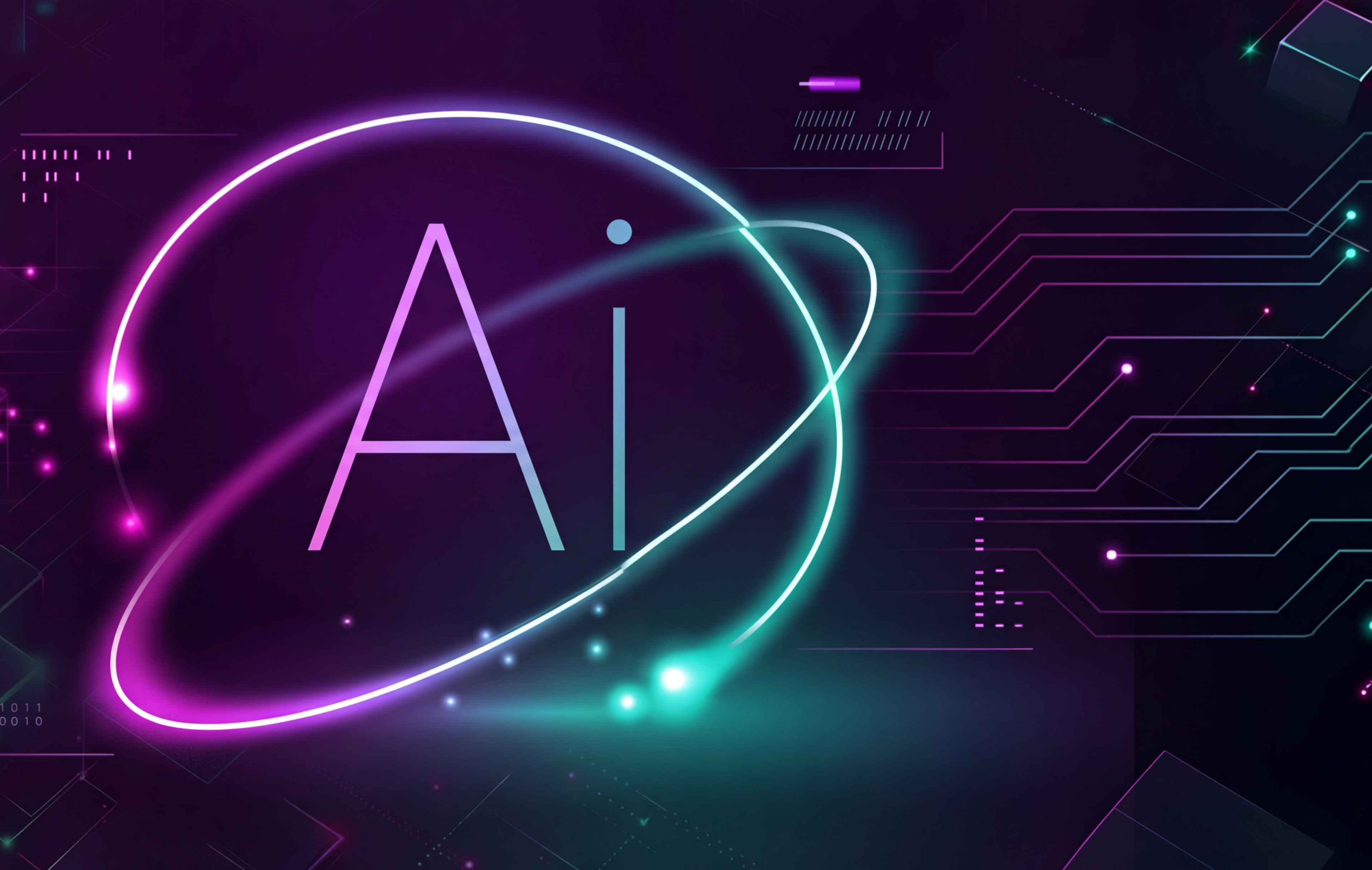 A decorative image illustrating Artificial Intelligence.