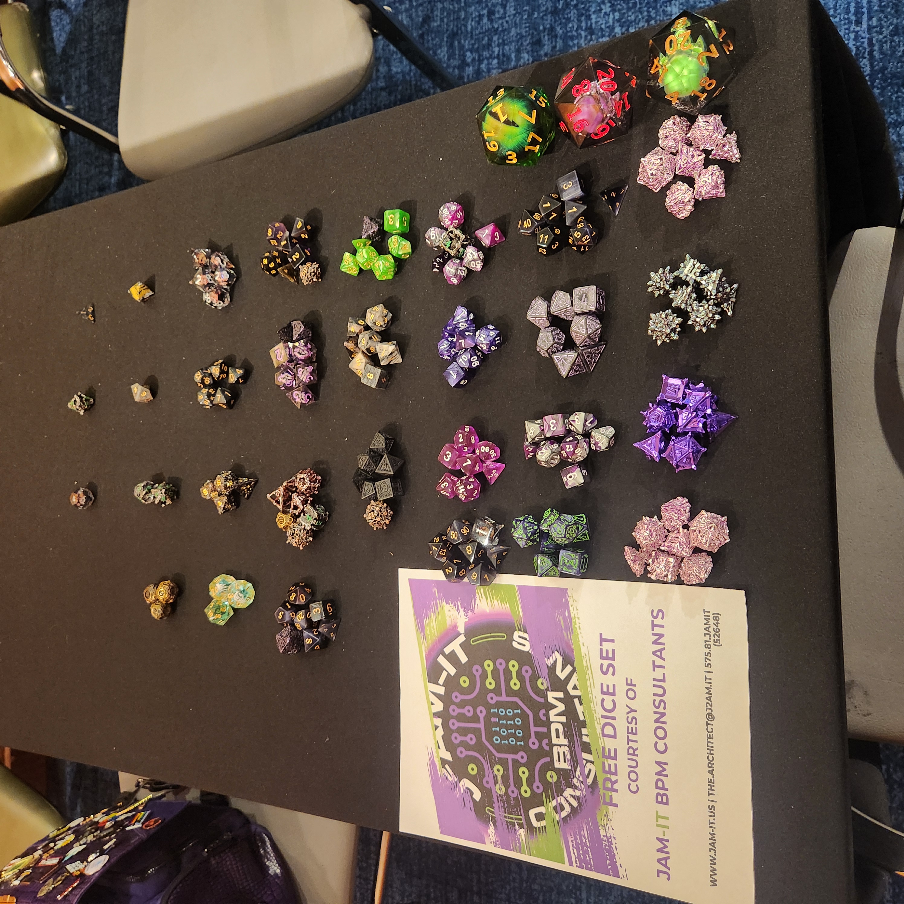 Picked Over Dice Table