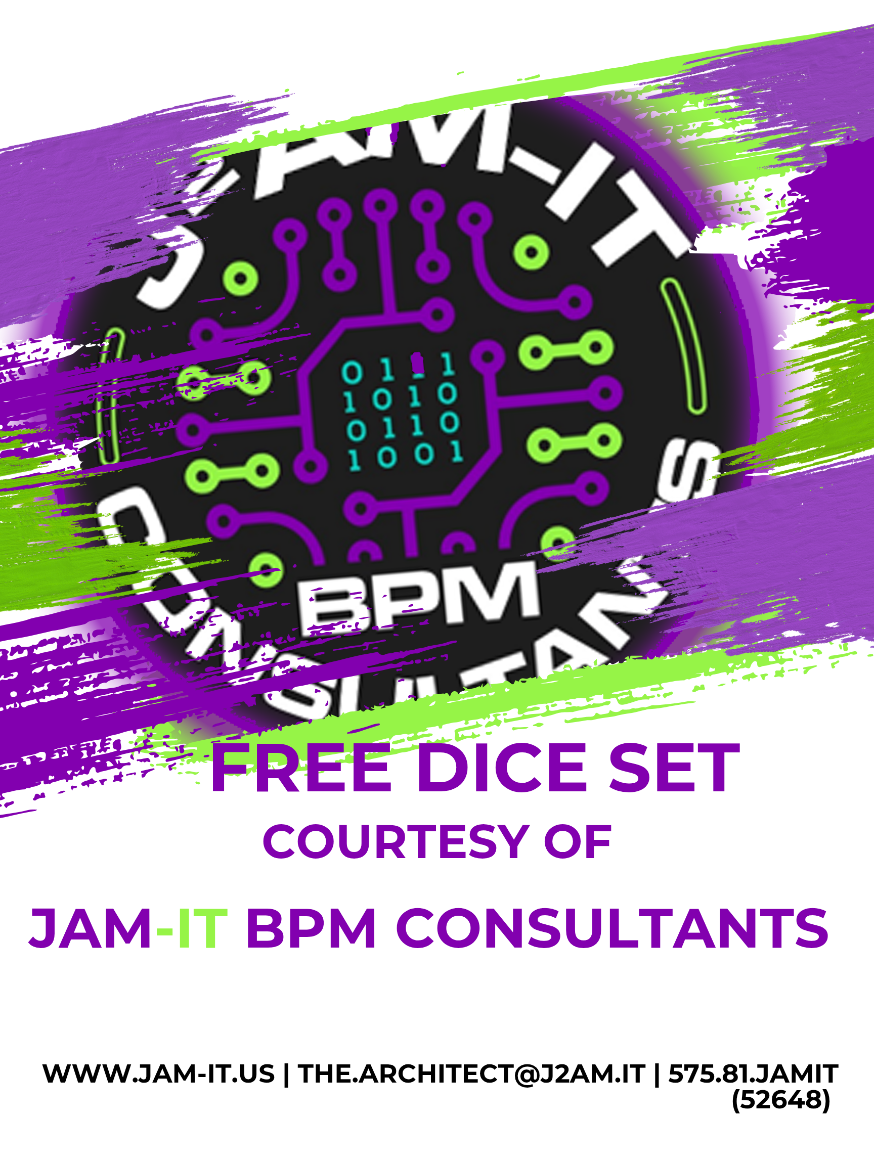 Free Dice Flier